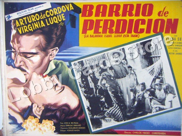 ARTURO DE CORDOVA/BARRIO DE PERDICION